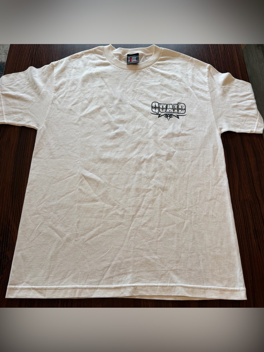 NWT Giant Tag Quaid Vintage Harley Davidson Skull Cobra T Shirt Single Stitch L